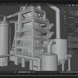 8.png N Scale Blast Furnace Burner