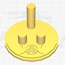 Rock-Stand-Triskel-Updated.jpg Display Stand, Moon Phase, Triskelion