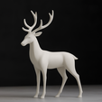 1000012378.png Reindeer in dark aesthetic for home art decor