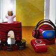 Crewdiepie_bones0 C.jpg Free OBJ file Among US Crewmate Lamp (Headset not included)・3D print design to download