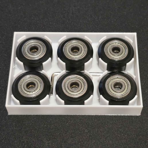 POM Wheels PROTECTIVE storage box 3D model