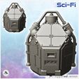 4.jpg Commando drop-ship with interior and seats (19) - Future Sci-Fi SF Post apocalyptic Tabletop Scifi Wargaming Planetary exploration RPG Terrain