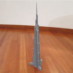 621c058a1feb0926ef6352a062ccabb6_preview_featured.JPG STL-Datei Burj Khalifa・3D-Drucker-Vorlage zum herunterladen