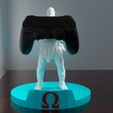kratos-2.jpg Kratos PS4 Joystick Holder / Controller Stand - God of War