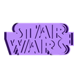 star wars logo.stl Star Wars Logo cookie cutter