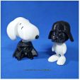 star-wars-darth-vader_02.jpg Rotatable and interchangeable heads-Star Wars - Darth Vader & Snoopy