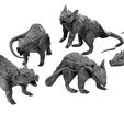 Dire-Rats-Simple-2-Mystic-Pigeon-Gaming.jpg dnd Giant Dire Rats and Rat Swarms (resin miniatures)