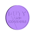 DutyAndHonour.stl Order Tokens (Imperial Military)