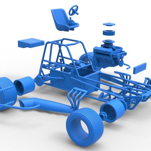 81.jpg Vintage Dirt Modificado stock car Base Versión 3 Escala 1:25