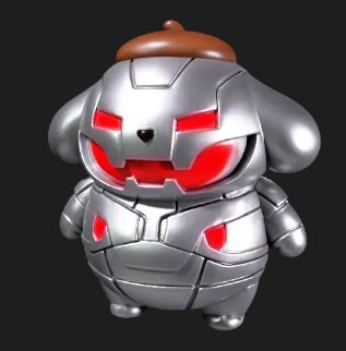 Pompompurin x Ultron - Collectible Figure STL