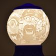 DSC_0045.jpg Lithophanie Lamp MINION / DESPICABLE ME