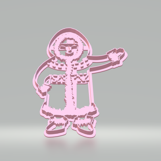 Eskimo cookie cutter winter