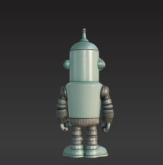 🤖 Chibi bender Rodriguez Futurama Figurine・ STL File for 3D printing・Cults