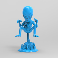untitled.160.png Fichier STL Alien bébé alien・Design à télécharger et à imprimer en 3D