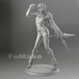 Yuffie10.jpg (PreSupport) 1/4 Yuffie Kisaragi Standing Posture Final Fantasy VII Remake