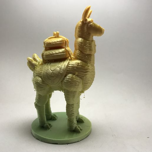 Stylized Llama 3 Versions 3D model
