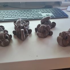 flexi zombie animals