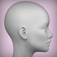 2.14.jpg 41 3D HEAD FACE FEMALE CHARACTER TEENAGER PORTRAIT DOLL 3D model 3D model 3D model
