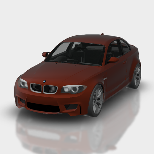 🚗 BMW 1-Series M Coupe 2011・ STL File for 3D printing・Cults