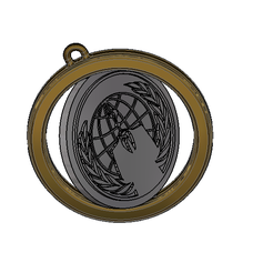 8v1p3.png Fichier STL Médaille Anonymous・Plan pour imprimante 3D à télécharger