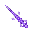 Axolotl_Fixed_Smaller.stl Flexible ajolote keychain