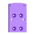 mk23 plate.stl SSX23 ADAPTER PLATE TRIJICON MINI RED DOT