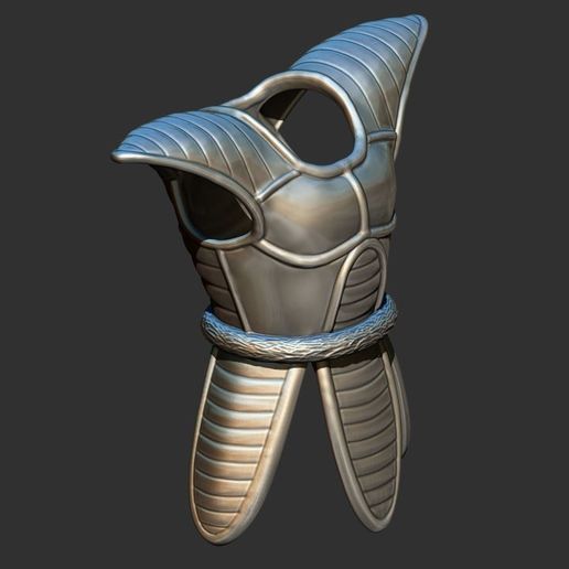 11.JPG Armure de Vegeta - Dragon ball Z - Pour Cosplay - modèle d'impression 3D version 2