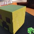 7.jpg Minecraft Creeper / Minecraft / Chest / Piggy bank box