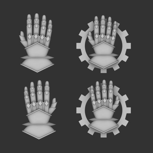 STL file Железная перчатка иконки 🎲 ・3D print design to download・Cults