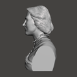 Clara-Barton-3.png 3D Model of Clara Barton - High-Quality STL File for 3D Printing (PERSONAL USE)