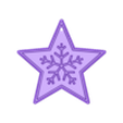 star_snow.stl christmas (cookie) ornaments