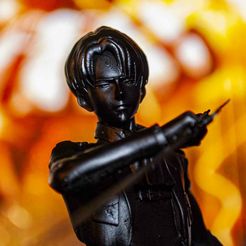 001-compressa3.jpg Archivo STL Levi Ackerman - Shingeki no Kyojin _ Attack on Titan・Objeto imprimible en 3D para descargar