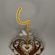 Thin4.jpeg Cake Toppers Numbers Thin