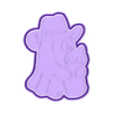 8 (20).stl Halloween Western Ghosts Cookie Cutter Set