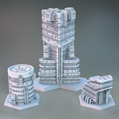 Build_Pack_Full.png Datei STL gebäudepaket battletech・Modell für 3D-Druck zum herunterladen
