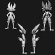 cinderace-8.jpg Pokemon - Cinderace  with 2 poses