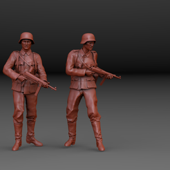 d.162.png Archivo STL WW2 GERMAN SOLDIERS IN ACTION・Objeto de impresión 3D para descargar