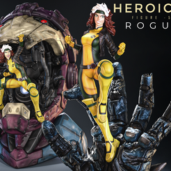 01.png HEROIC - FIGURE 5 - Rogue - 3D PRINTED MODEL