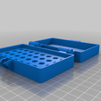 hex_box.png Almacenamiento para puntas hexagonales 1/4 cortas y largas