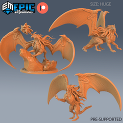Nebula-Dragon.png Datei 3D Nebel Drachen Set ‧ DnD Miniatur ‧ Tabletop Miniaturen ‧ Gaming Monster ‧ 3D Modell ‧ RPG ‧ DnDminis ‧ STL FILE・Design für 3D-Drucker zum herunterladen