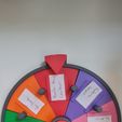 20260701_142957.jpg 3D Printed Decision Wheel | Roue de la Décision
