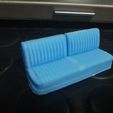 16137656777598614886461577774839.jpg OBJ file Classic Style Bench Seat 1:24 & 1:25 Scale・Design to download and 3D print