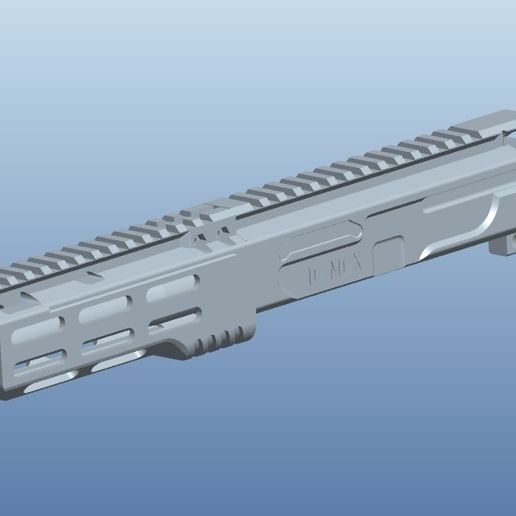 mws1.jpg Полный комплект Spear LT / MCX Upper для MWS Airsoft Replica (ствол/гарда/ресивер/рукоятка/хоп-корректор)