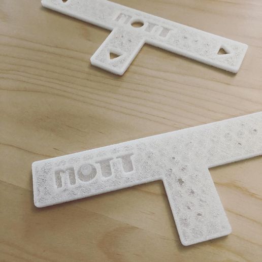 MOTT T-Marker 16cm x 6cm 3D model