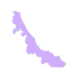 Veracruz.stl Mapa de México Puzzle