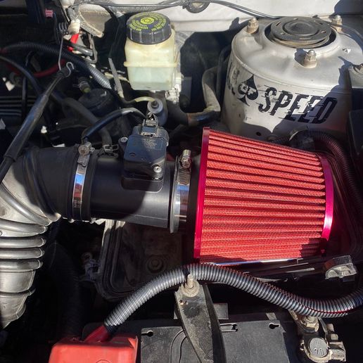 Toyota Celica, MR2, Corolla & Camry Mass Air Flow Housing Performance Air Intake Meter Adapter 3D model