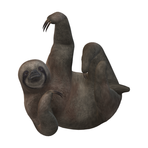 Sloth1.png Free STL file Real Sloth・3D print design to download, walidemad
