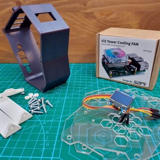 🖥️ Caixa Raspberry PI 4B para computador de secretária com