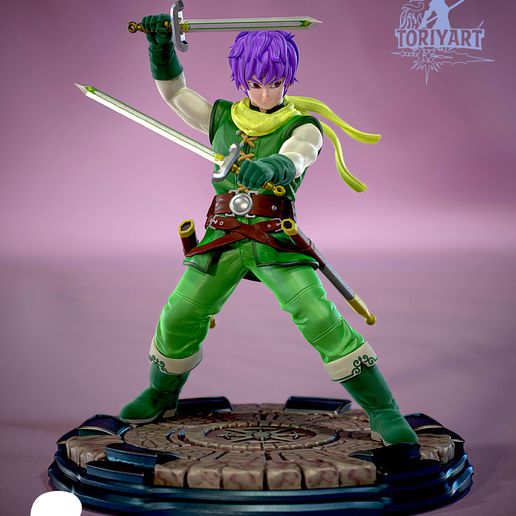 🐉 Dragon Quest - Lazarel・ STL File for 3D printing・Cults