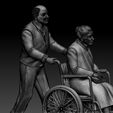 654645634.jpg disabled woman 3D print model